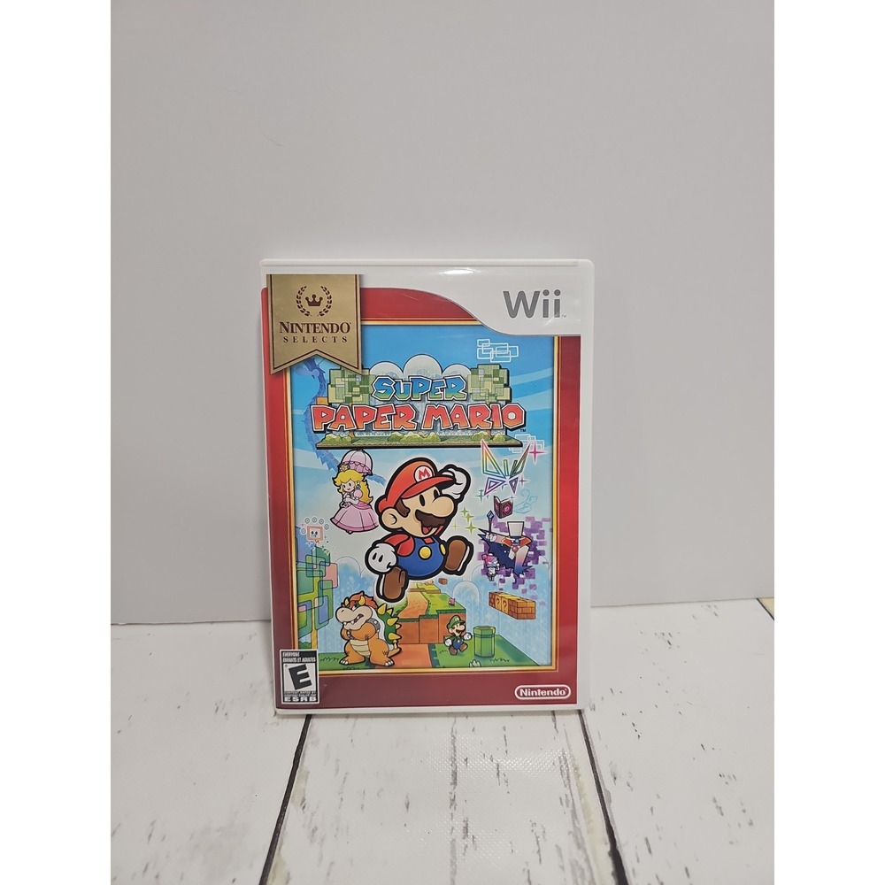 Super Paper Mario Nintendo Selects Edition (Nintendo Wii)